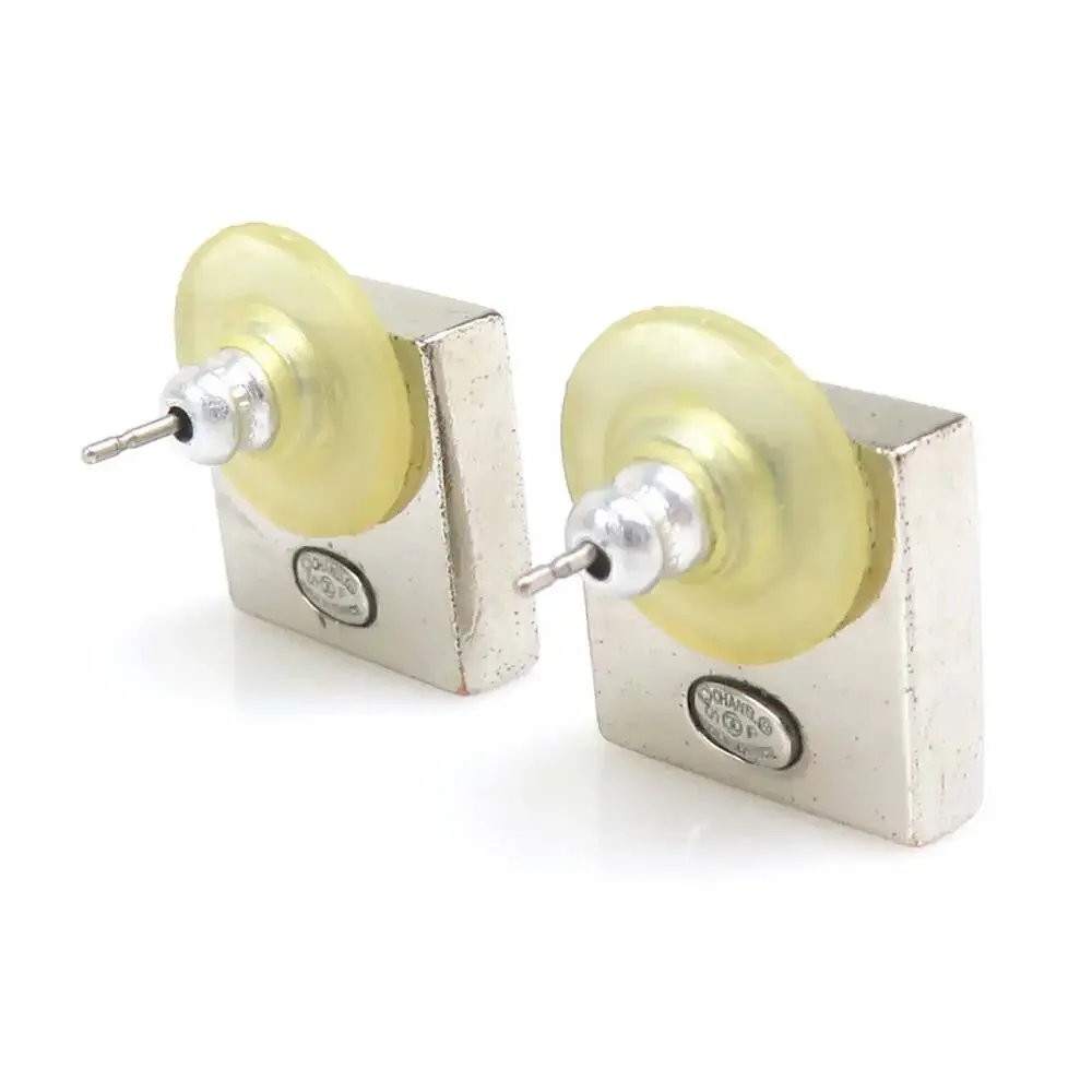 Chanel Earrings Silver-Tone Metal #261247C54B